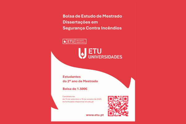 Bolsa de Estudo de Mestrado da ETU Fire Safety Consultants
